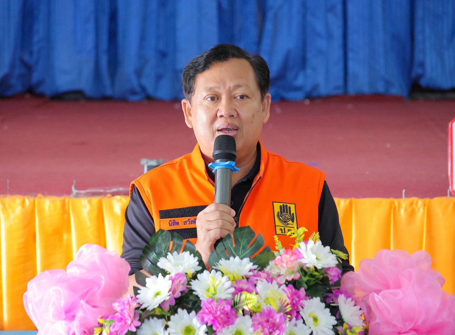 นิสิต สวัสดิเทพ รองผู้ว่าราชการจังหวัดพิษณุโลก เป็นประธานเปิดโครงการฝึกอบรมเสริมทักษะคิด สร้างจิตสำนึกดี เยาวชนขับขี่ปลอดภัย และการป้องกันอุบัติภัยในโรงเรียน