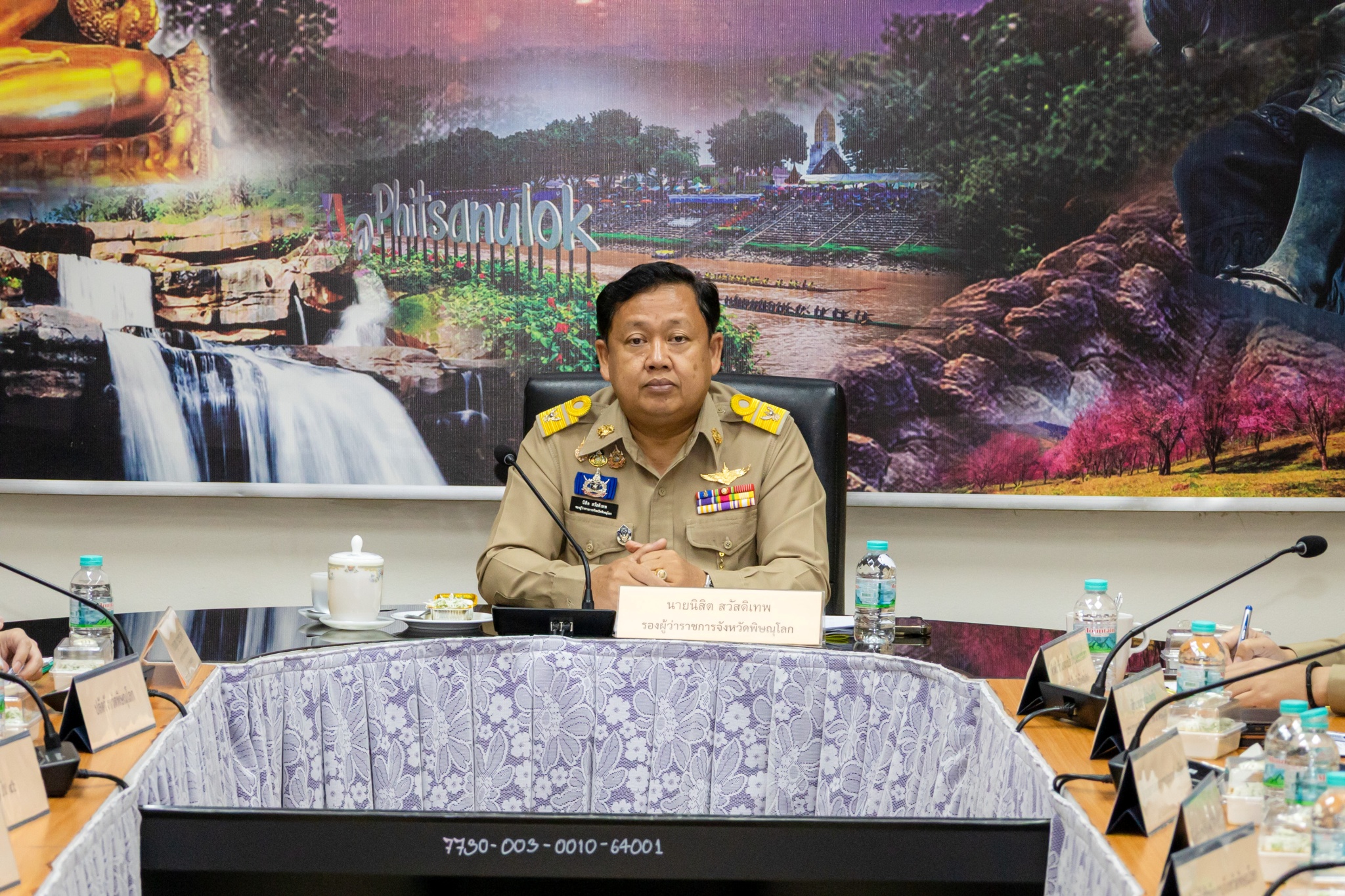 รองผู้ว่าฯ พิษณุโลก หารือแนวทางบริหารจัดการน้ำพื้นที่อำเภอเมือง บูรณาการหน่วยงานร่วมวางระบบระบายน้ำรับมืออุทกภัย